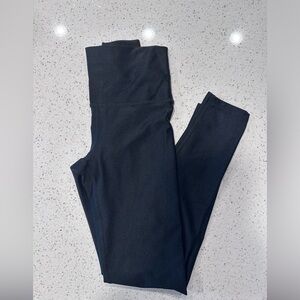 AERIE Ribbed Shine High Waisted Legging NWT Black Size XS